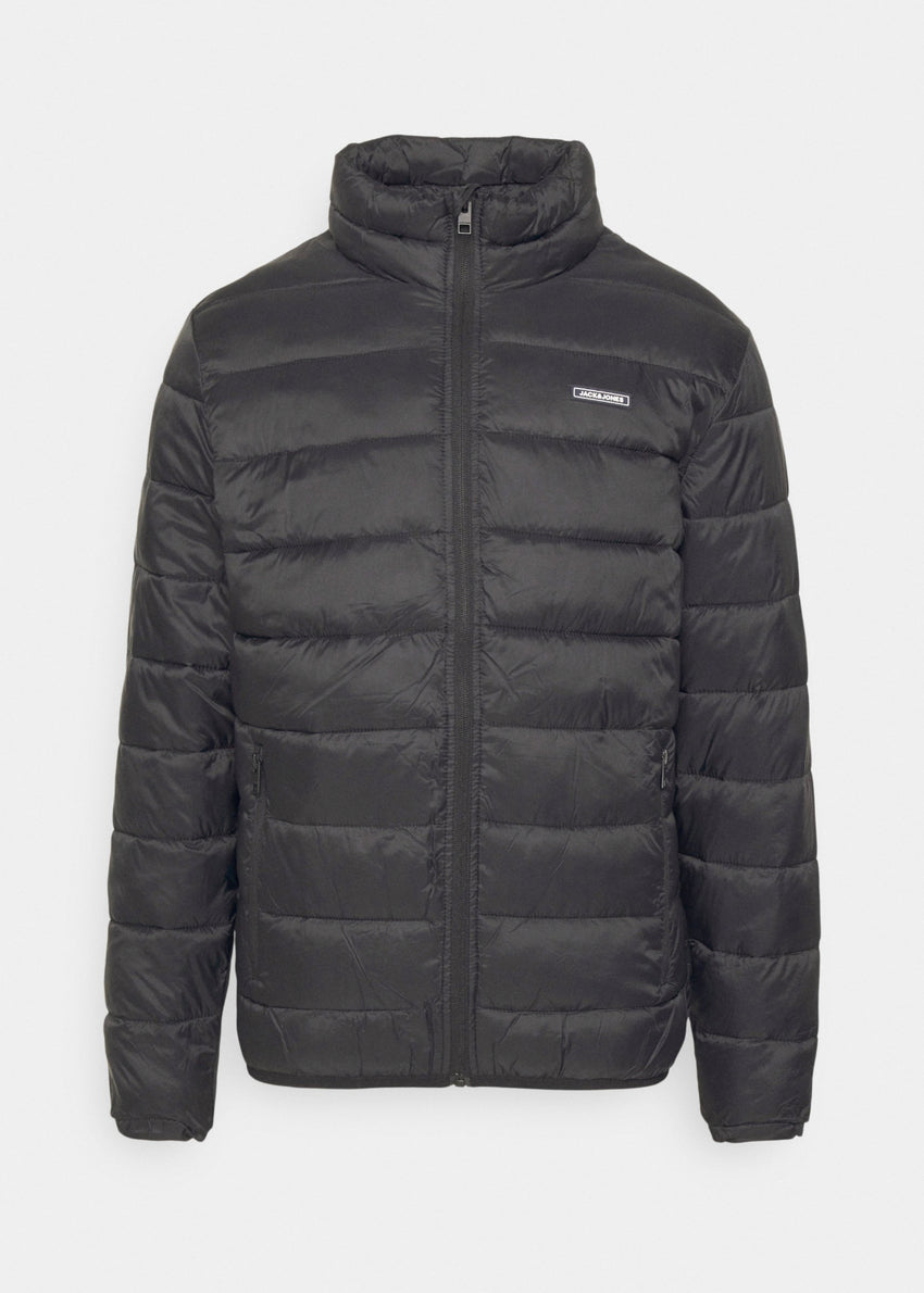 Jack & Jones JJVINCENT PUFFER COLLAR - Übergangsjacke - Black