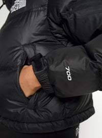 The North Face NUPTSE SHORT JACKET - Daunenjacke - black FOR DAMEN