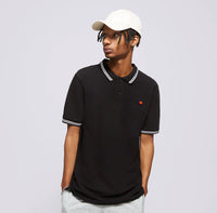 Ellesse Dioran Twin Tipped Herren Polo-Shirt SBS22445-BLACK/WHITE