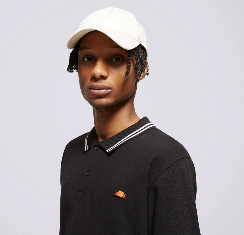 Ellesse Dioran Twin Tipped Herren Polo-Shirt SBS22445-BLACK/WHITE