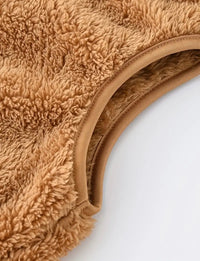 Fleece Kuschelweste für Kinder - brown