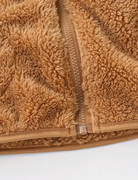 Fleece Kuschelweste für Kinder - brown