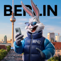MP42 Design - Bugs in Berlin T-shirt - 100% Baumwolle