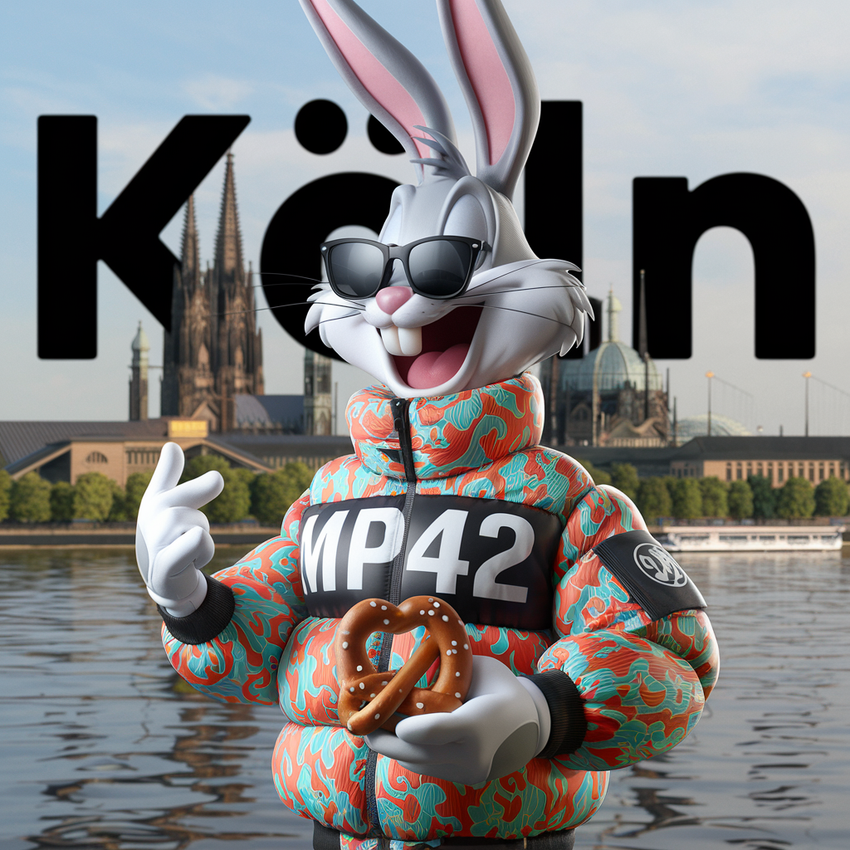 MP42 Design - Bugs in Köln T-shirt - 100% Baumwolle