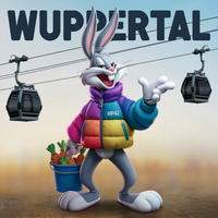 MP42 Design - Bugs in Wuppertal T-shirt - 100% Baumwolle