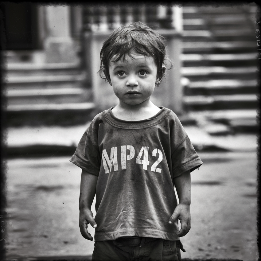 MP42 Design - Meine Kindheit T-shirt 100% Baumwolle