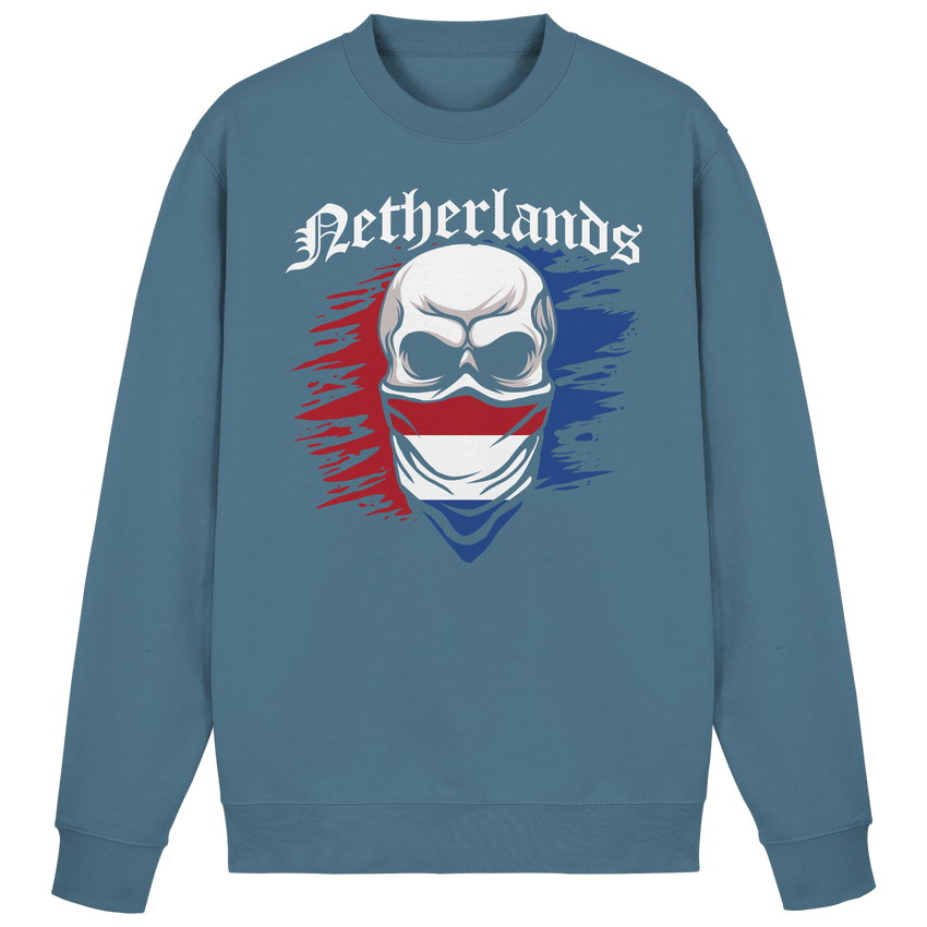 Netherlands Maske Trikot - Basic Sweatshirt