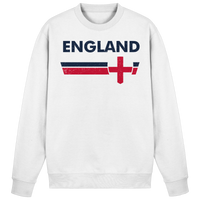 MP42 - England Trikot  100% Baumwolle - Basic Sweatshirt