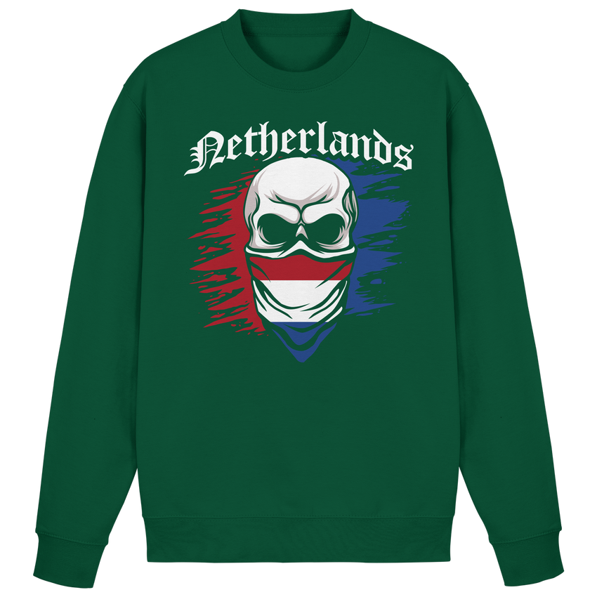 Netherlands Maske Trikot - Basic Sweatshirt