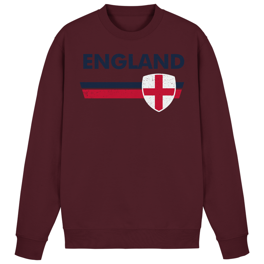 MP42 - England Trikot  100% Baumwolle - Basic Sweatshirt