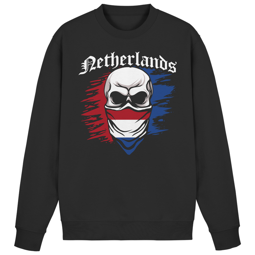 Netherlands Maske Trikot - Basic Sweatshirt