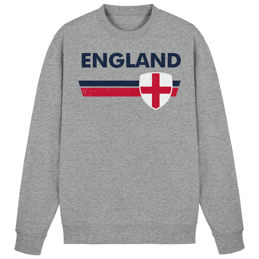 MP42 - England Trikot  100% Baumwolle - Basic Sweatshirt