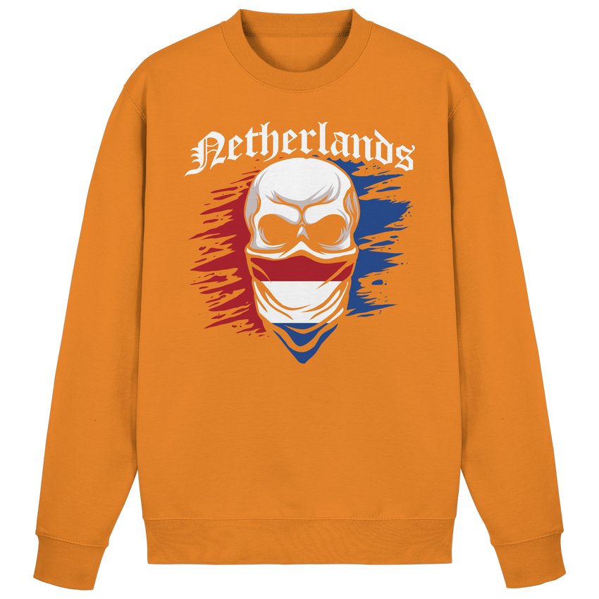 Netherlands Maske Trikot - Basic Sweatshirt