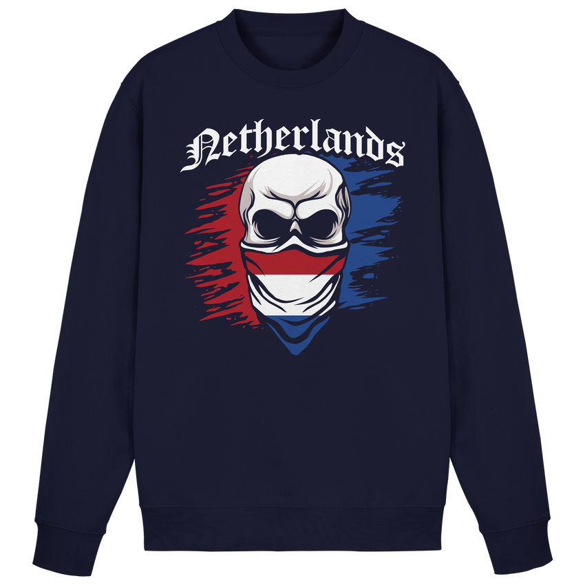 Netherlands Maske Trikot - Basic Sweatshirt