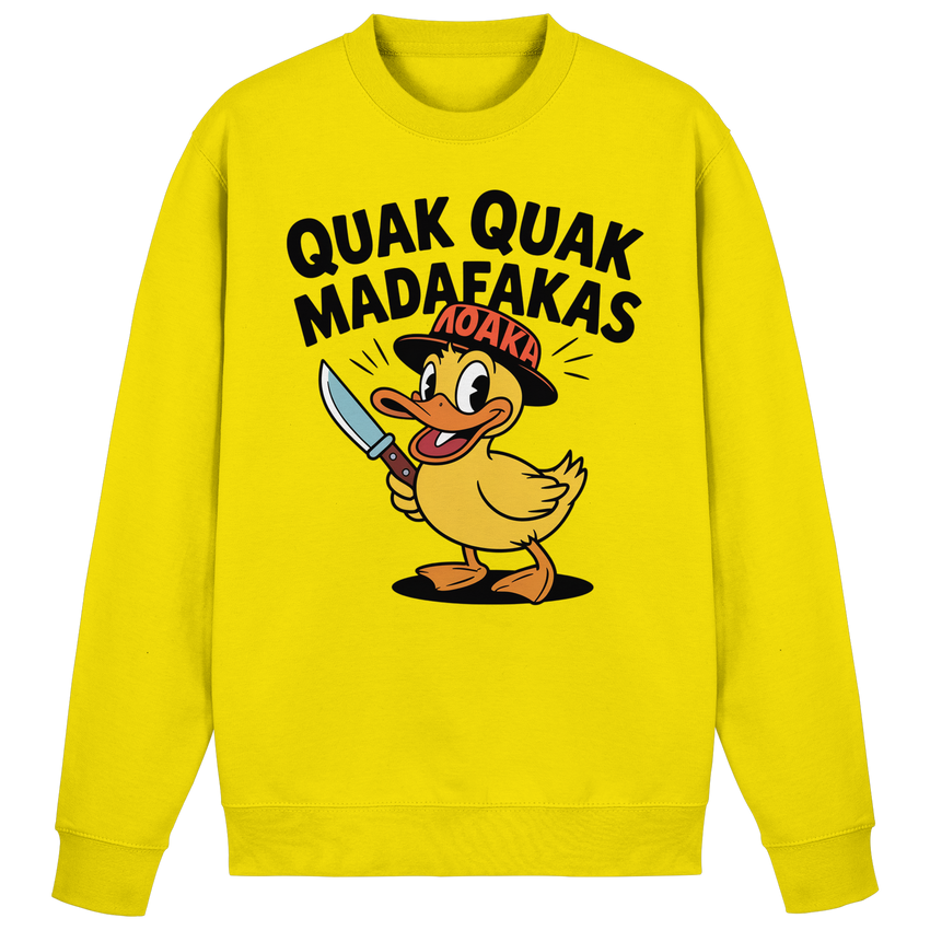 QUAK QUAK MADAFAKAS  - Basic Sweatshirt