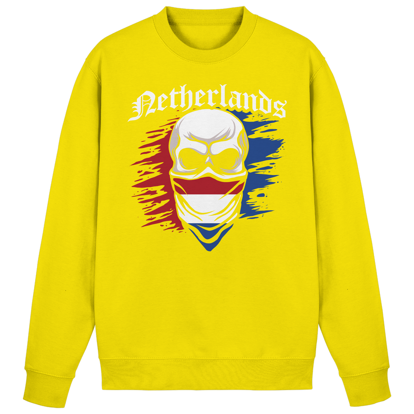 Netherlands Maske Trikot - Basic Sweatshirt