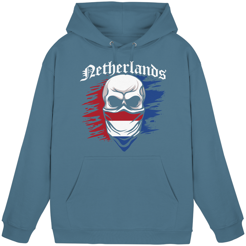 Netherlands Maske Trikot - Basic Unisex Hoodie
