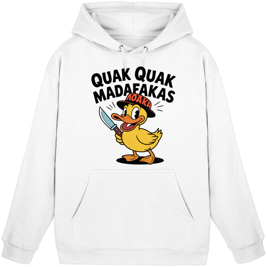 QUAK QUAK MADAFAKAS - Basic Unisex Hoodie