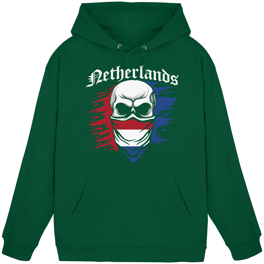 Netherlands Maske Trikot - Basic Unisex Hoodie