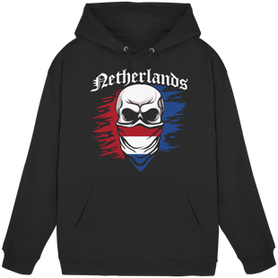Netherlands Maske Trikot - Basic Unisex Hoodie