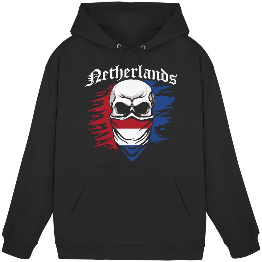 Netherlands Maske Trikot - Basic Unisex Hoodie