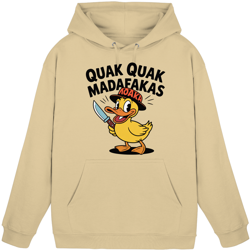 QUAK QUAK MADAFAKAS - Basic Unisex Hoodie