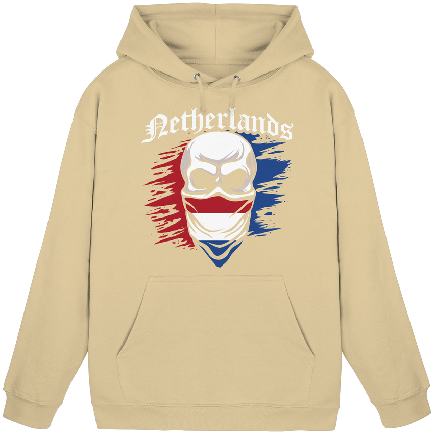 Netherlands Maske Trikot - Basic Unisex Hoodie