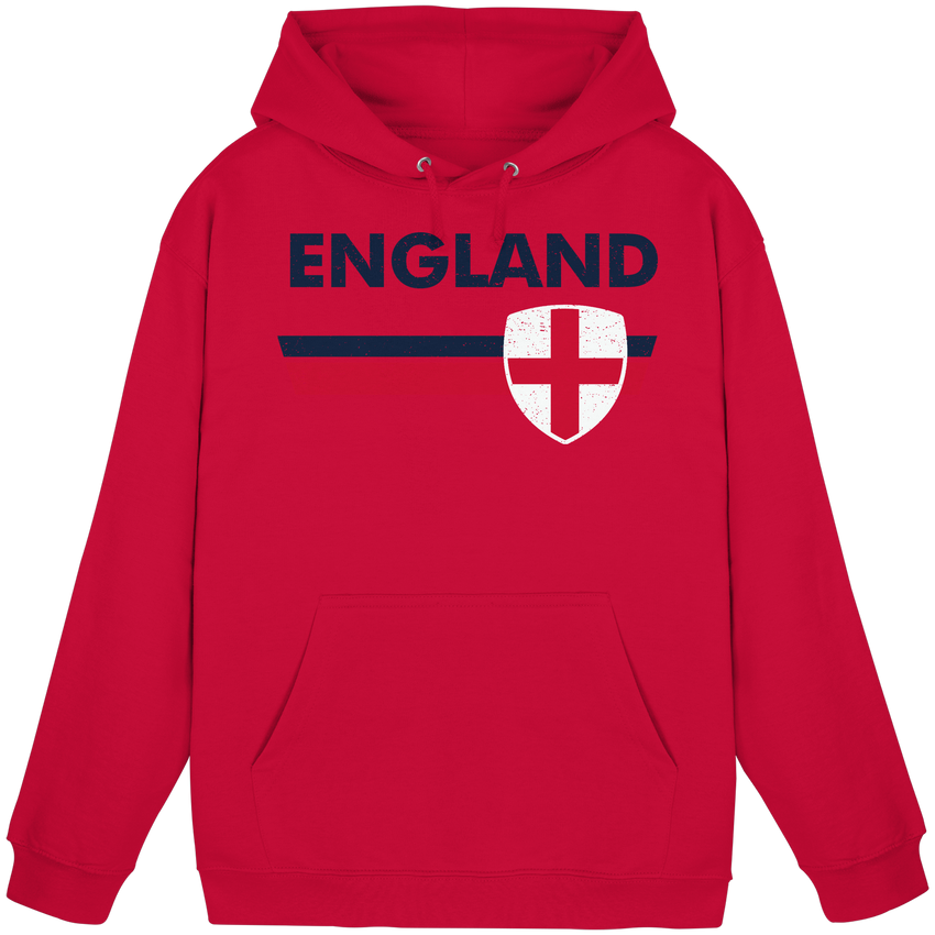 MP42 - England Trikot  100% Baumwolle - Basic Unisex Hoodie