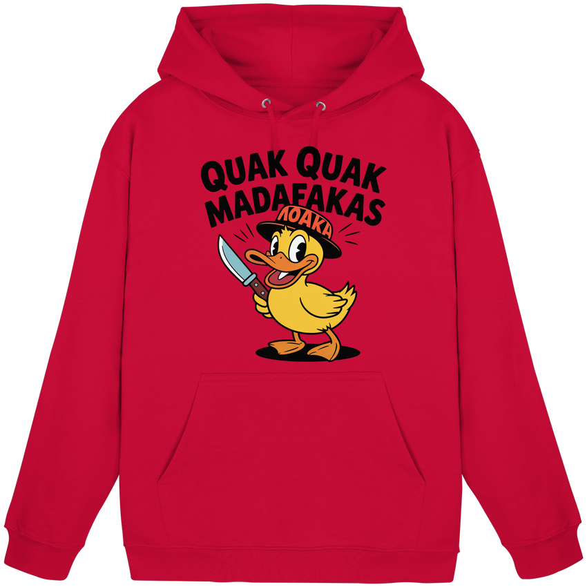 QUAK QUAK MADAFAKAS - Basic Unisex Hoodie