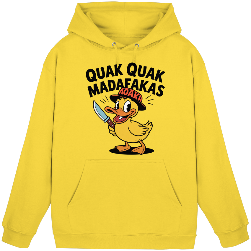 QUAK QUAK MADAFAKAS - Basic Unisex Hoodie