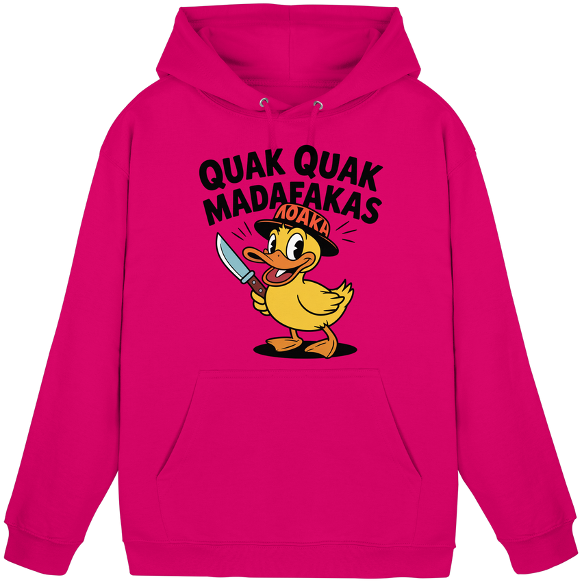QUAK QUAK MADAFAKAS - Basic Unisex Hoodie