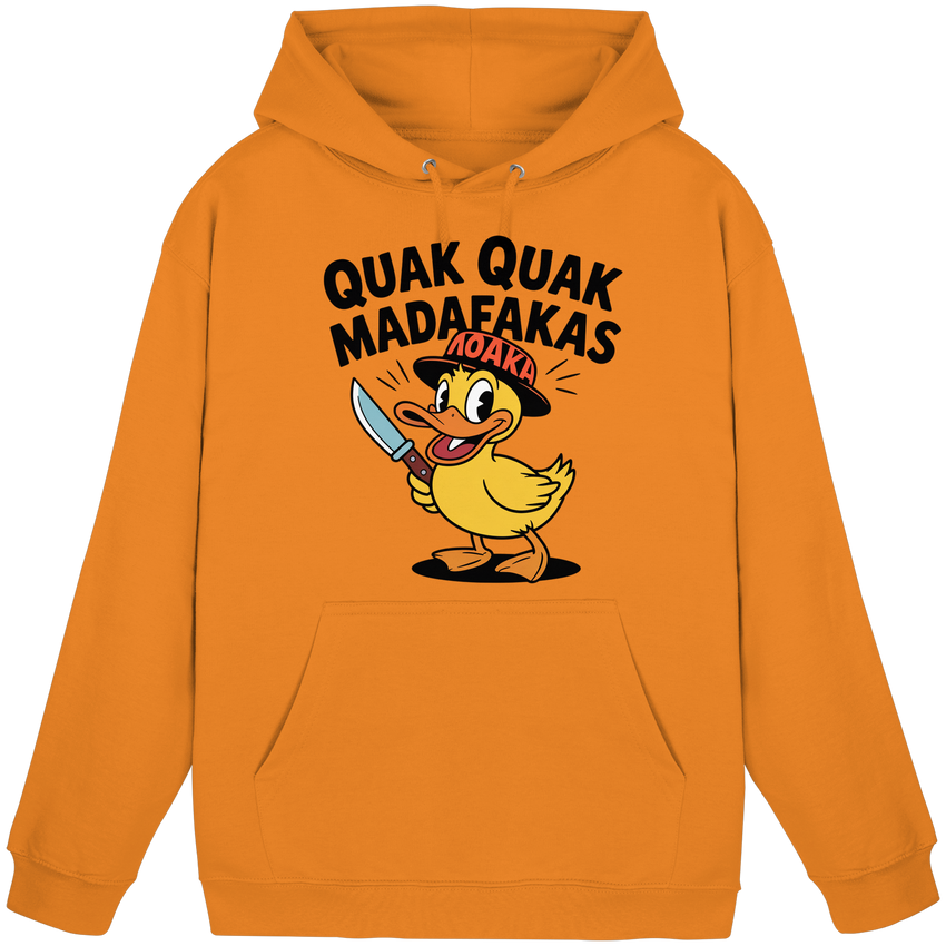 QUAK QUAK MADAFAKAS - Basic Unisex Hoodie