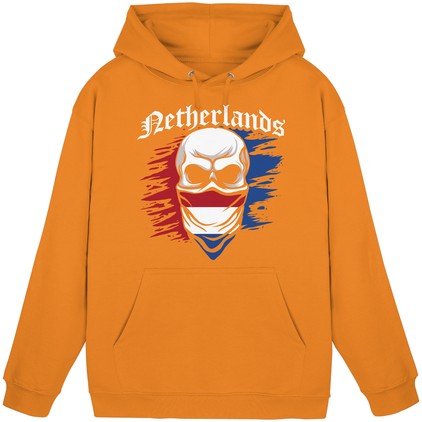 Netherlands Maske Trikot - Basic Unisex Hoodie