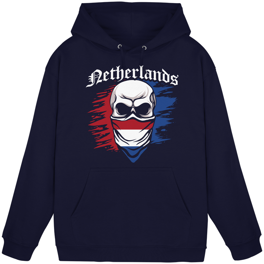 Netherlands Maske Trikot - Basic Unisex Hoodie