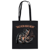 MP42 - Bald kein Akku mehr  - Baumwolltasche