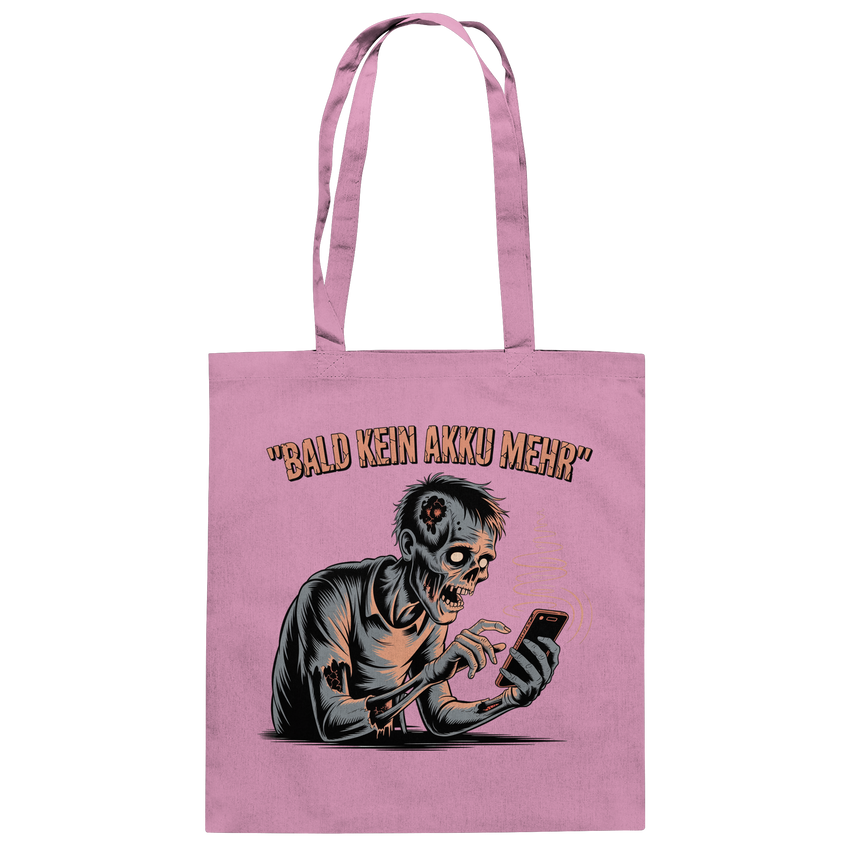 MP42 - Bald kein Akku mehr  - Baumwolltasche