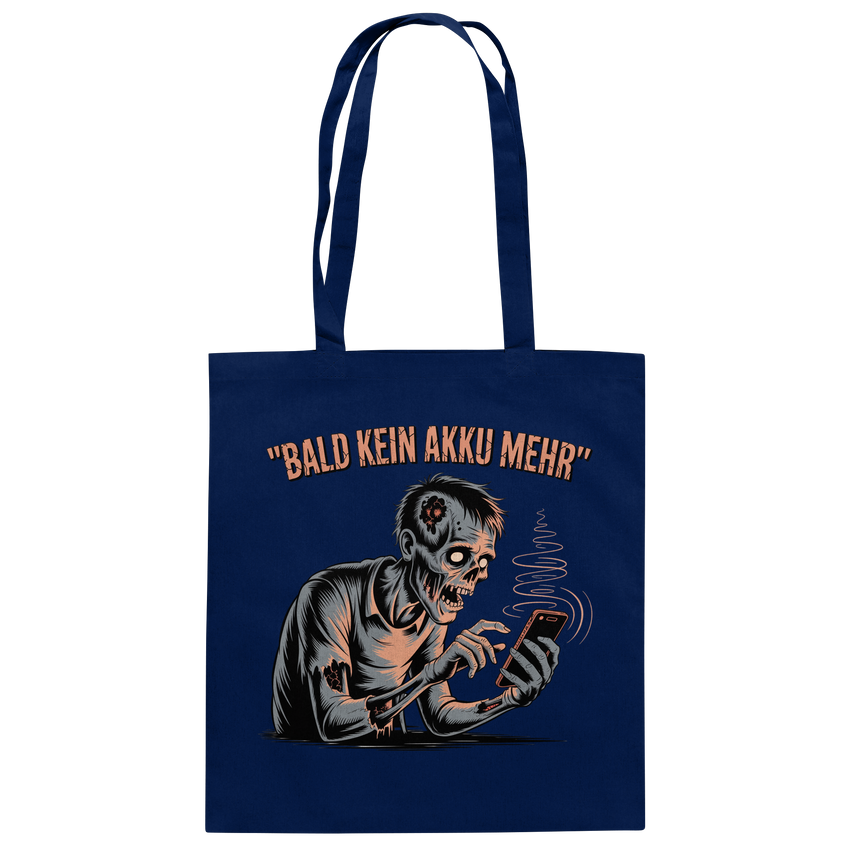 MP42 - Bald kein Akku mehr  - Baumwolltasche
