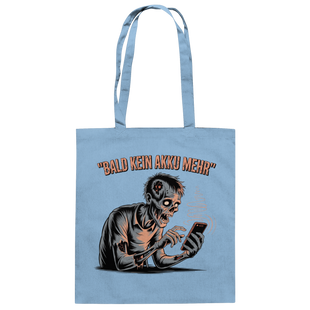 MP42 - Bald kein Akku mehr  - Baumwolltasche