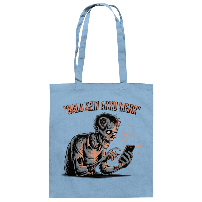 MP42 - Bald kein Akku mehr  - Baumwolltasche