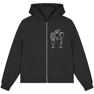 Suzzy sagt NO! - Fluffy Boxcut Zipper