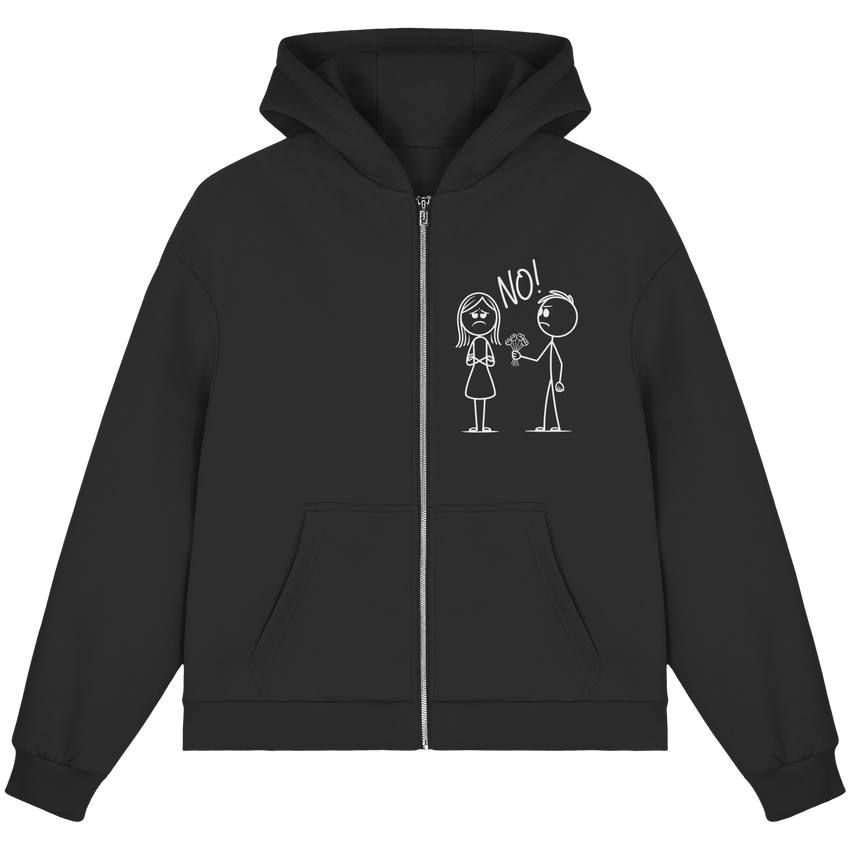 Suzzy sagt NO! - Fluffy Boxcut Zipper