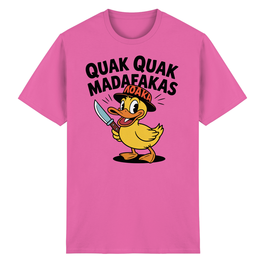 QUAK QUAK MADAFAKAS - MP42 Design - Heavy Cotton T-Shirt