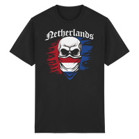 Netherlands Maske Trikot - Heavy Cotton T-Shirt
