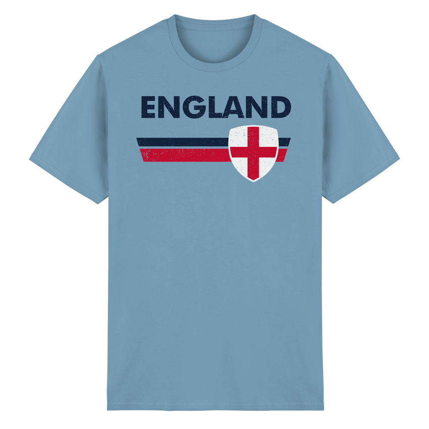 MP42 - England Trikot 100% Baumwolle - Heavy Cotton T-Shirt