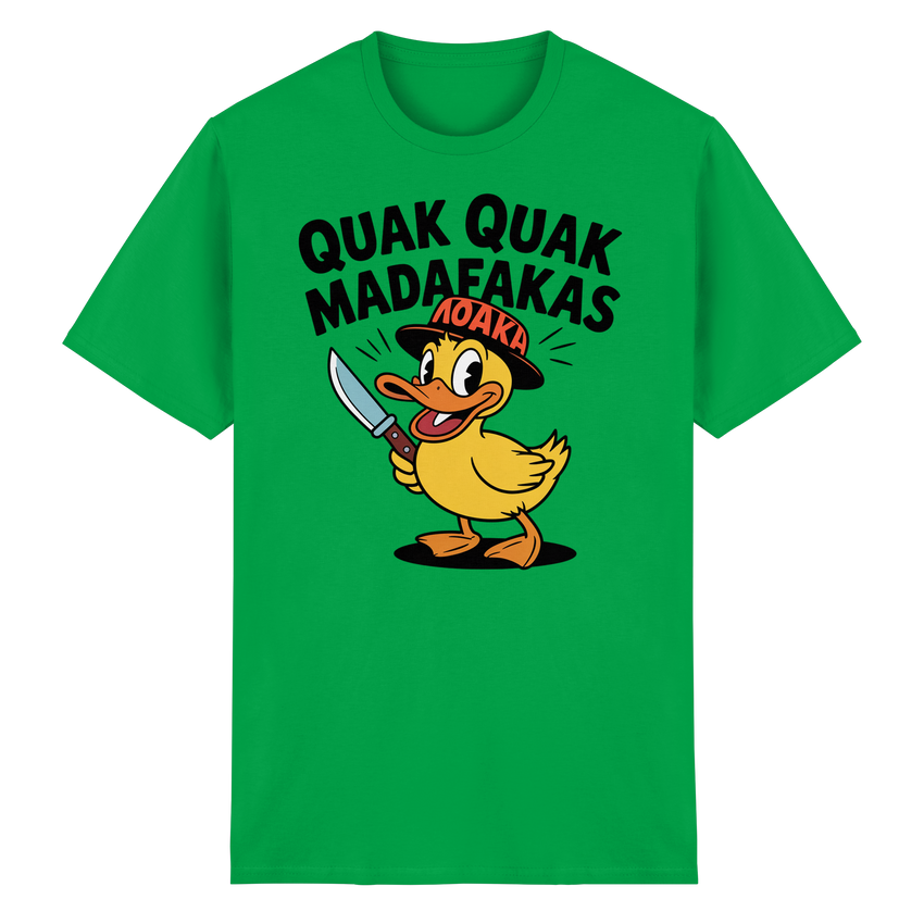 QUAK QUAK MADAFAKAS - MP42 Design - Heavy Cotton T-Shirt