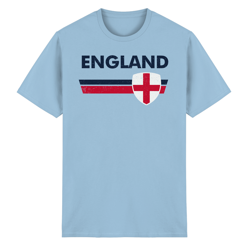 MP42 - England Trikot 100% Baumwolle - Heavy Cotton T-Shirt