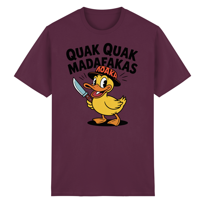 QUAK QUAK MADAFAKAS - MP42 Design - Heavy Cotton T-Shirt