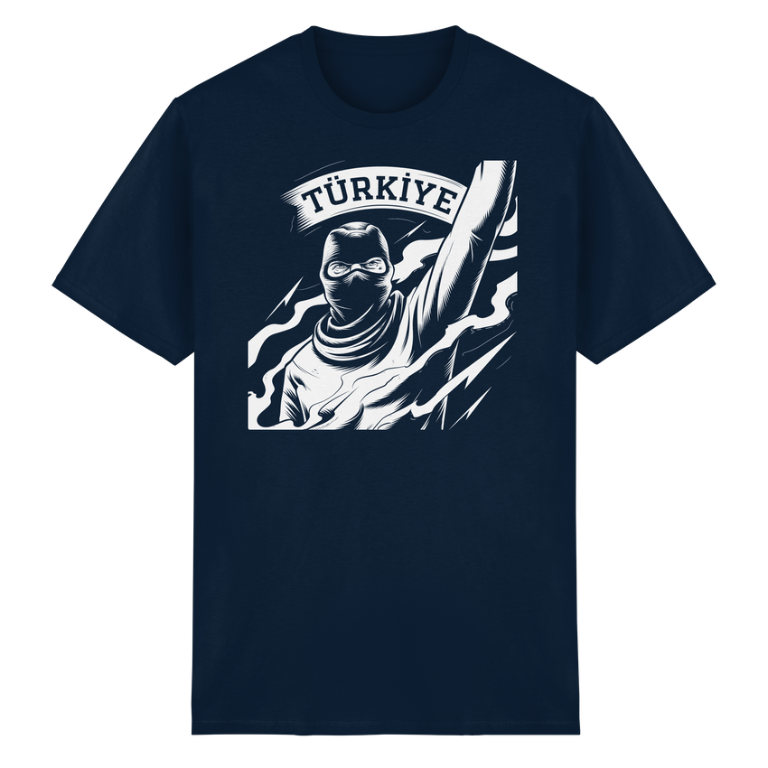 Türkei Trikot  - Heavy Cotton T-Shirt