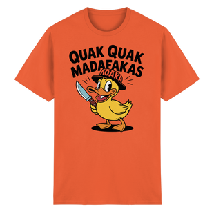 QUAK QUAK MADAFAKAS - MP42 Design - Heavy Cotton T-Shirt