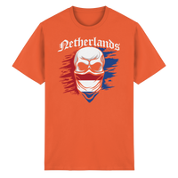 Netherlands Maske Trikot - Heavy Cotton T-Shirt